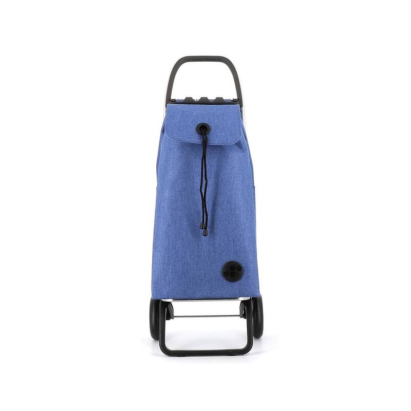 Rolser I-Max Tweed 2 Wheel Foldable Shopping Trolley - 41.14" H x 16.14" W x 12.6" D