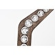 preview thumbnail 10 of 11, Germana 14 Inch Vintage Farmhouse Crystal Lighted Chandelier