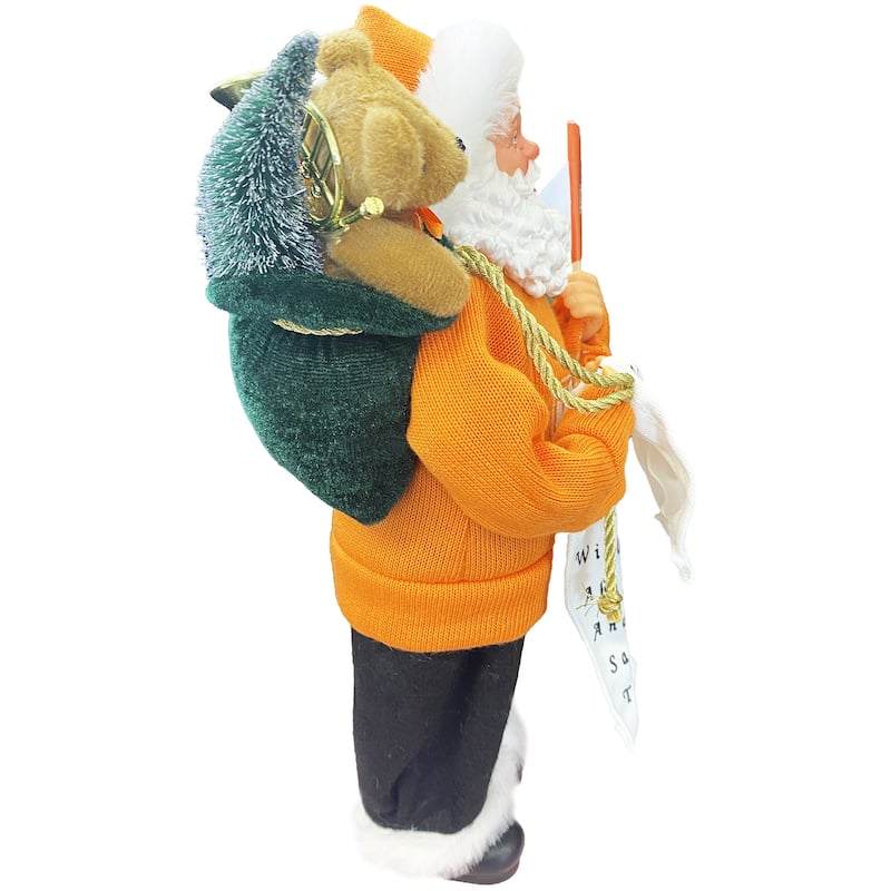 12" Oklahoma State Proud Santa