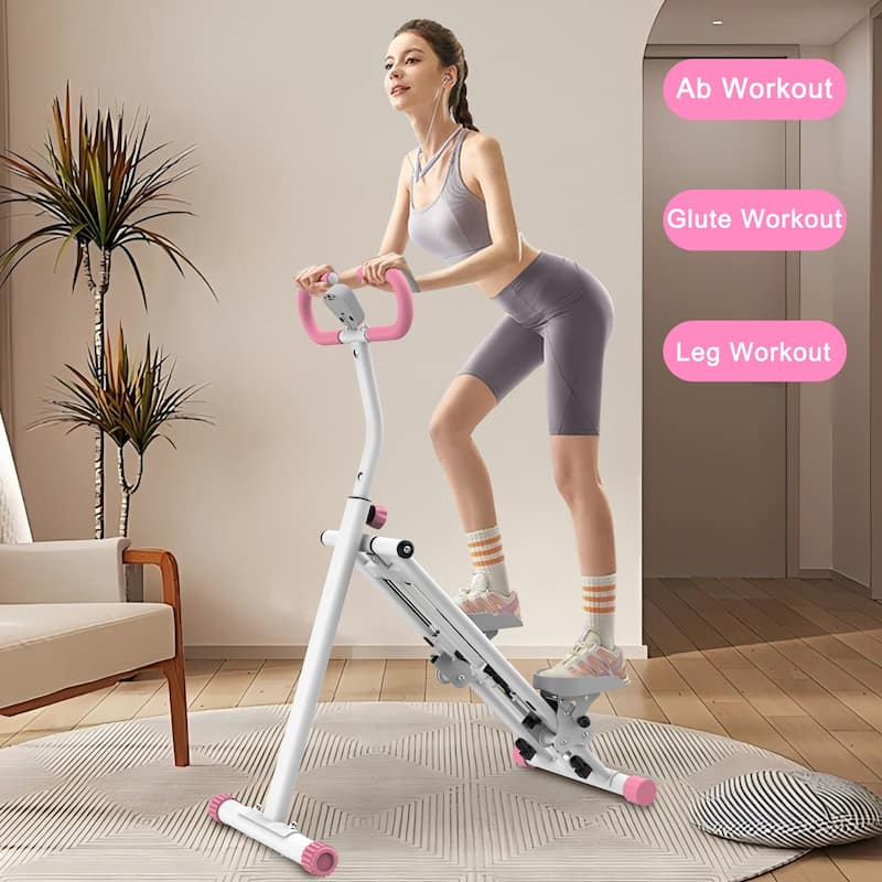 Stair Stepper with Resistance Home-Upgrade Vertical Climber Workout Machine for Full-Body Exercise Climber Fitness Equipment