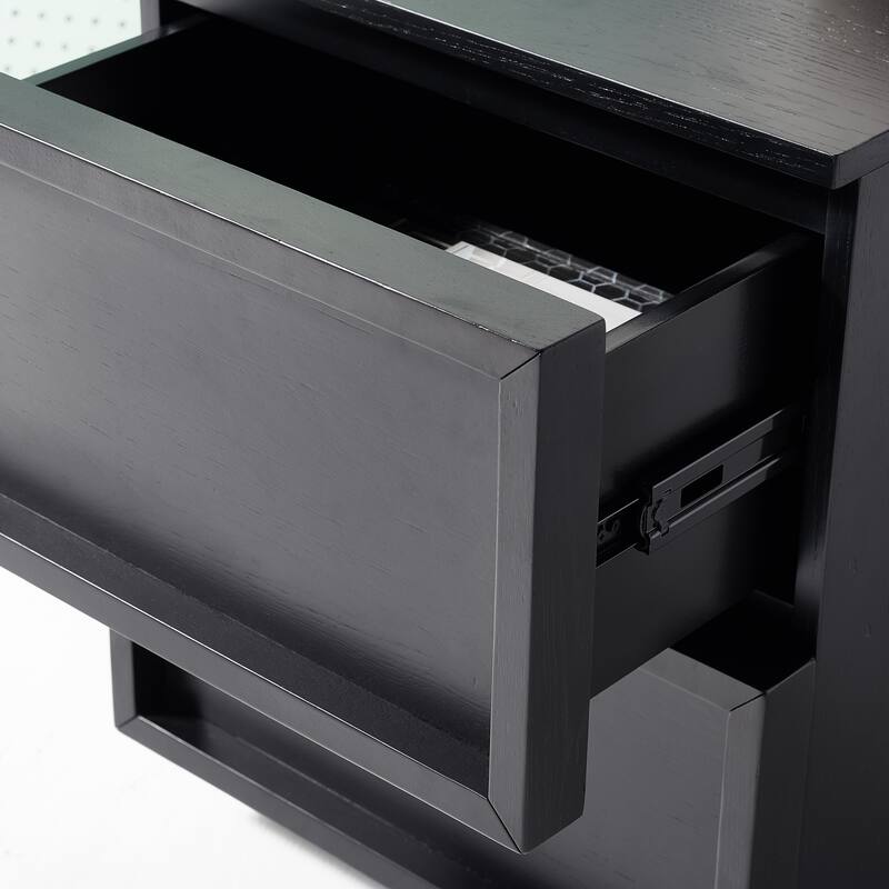 SAFAVIEH Couture Vordis 2-Drawer Nightstand