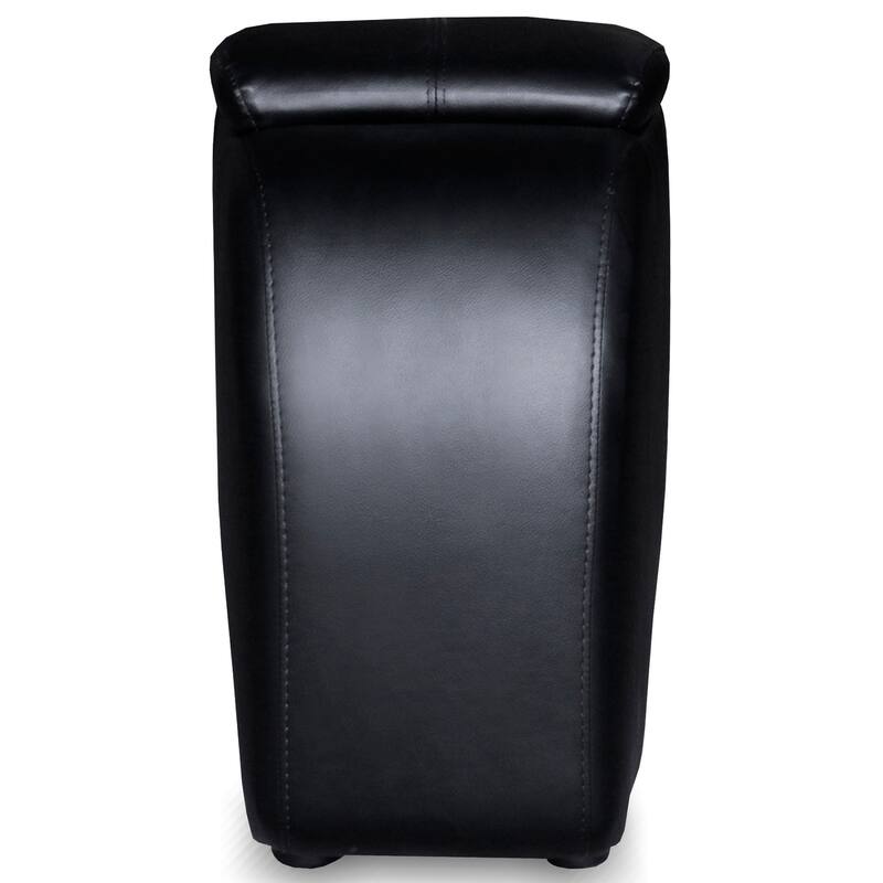 Cyrus Contemporary Upholstered Home Theater Black