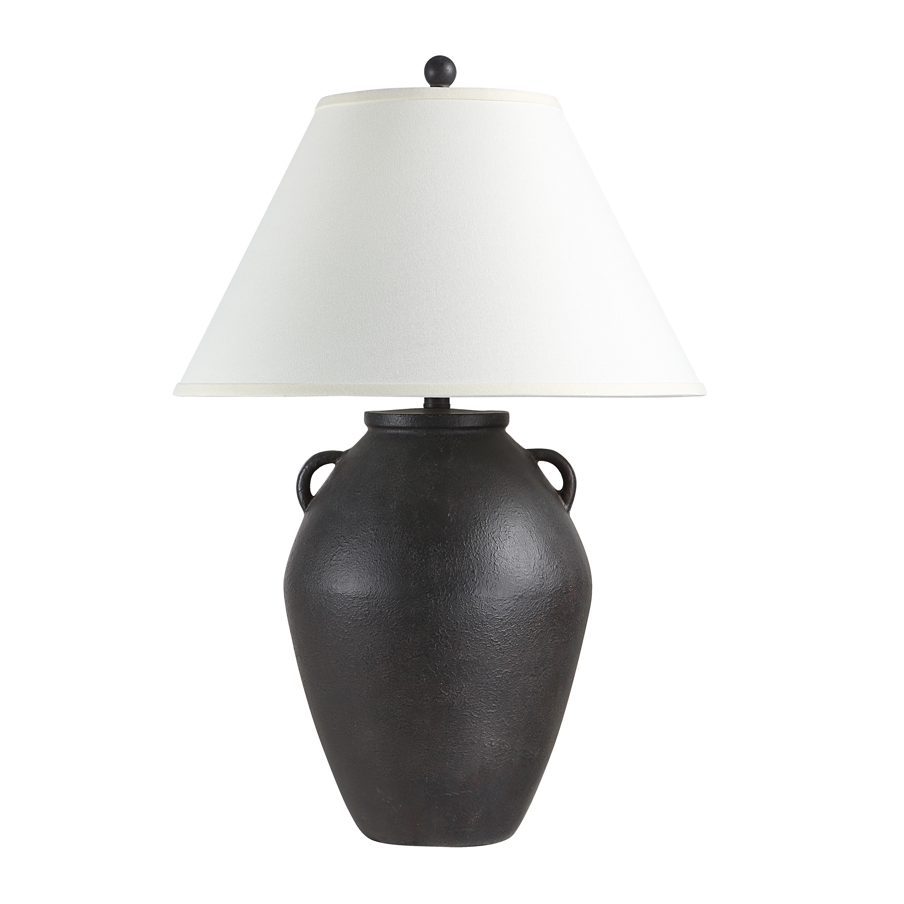 Everren Tacta 29.25" Height Table Lamps, Dark Brown