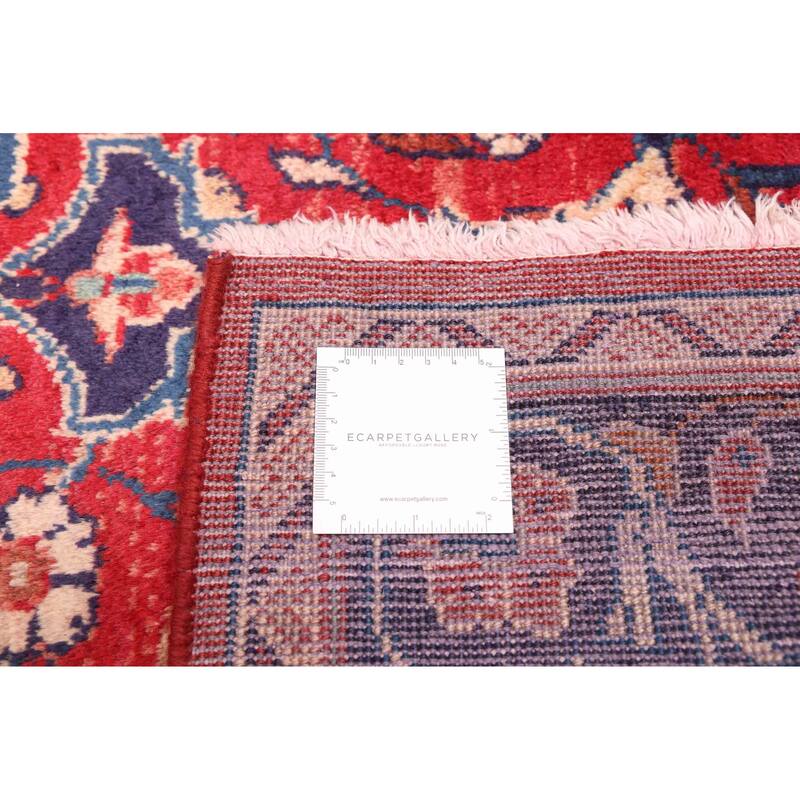 ECARPETGALLERY Hand-knotted Andelz Red Wool Rug - 4'1 x 6'8