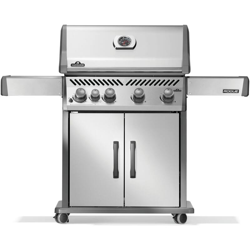 Napoleon R525SBP-2-FB Rogue 48,000 BTU 57" Wide Liquid Propane Free - Silver