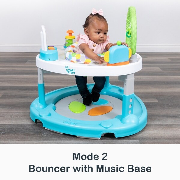 Smart Steps Bounce N Dance 4-in-1 Activity Center Walker - Bed