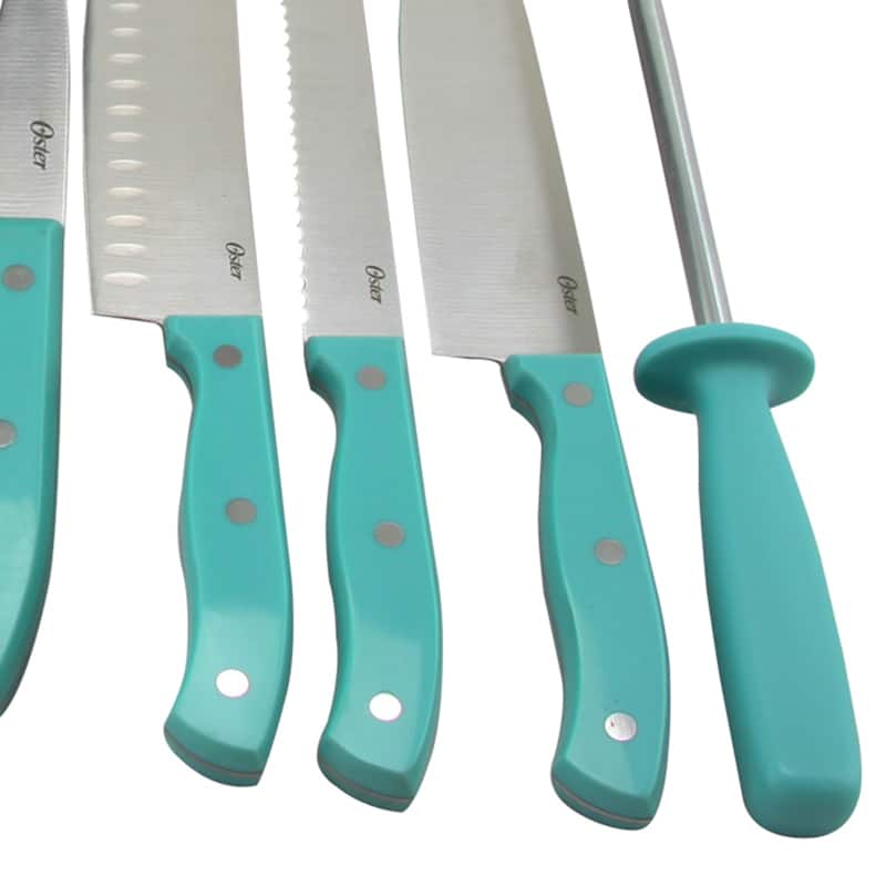 Oster Evansville 14 Piece Stainless Steel Blade Cutlery Set - Silver