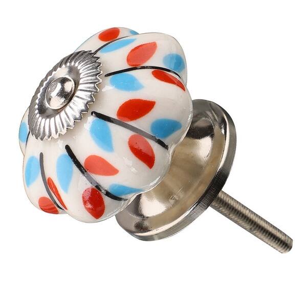 Shop Ceramic Knob Hand Painted Drawer Pull Handle Wardrobe