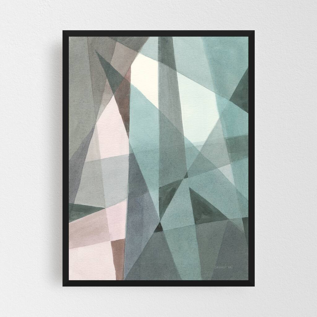 Abstract Illustrations Light Angle I Framed Wall Art Print