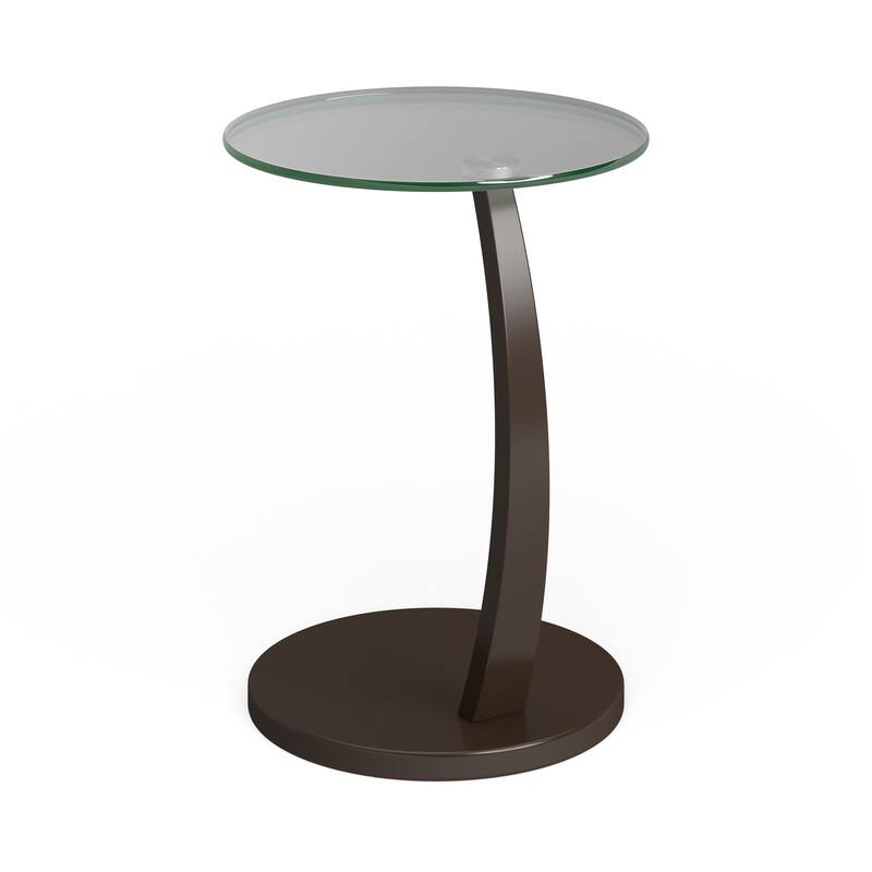 Accent Table, Cshaped, End, Side, Snack, Living Room, Bedroom
