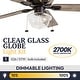 preview thumbnail 6 of 30, Copper Grove Strang Indoor/ Outdoor Ceiling Fan - 52-inch
