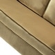 preview thumbnail 64 of 71, Clos 51'' Modern Upholstered Sofa with Golden Legs by HULALA HOME