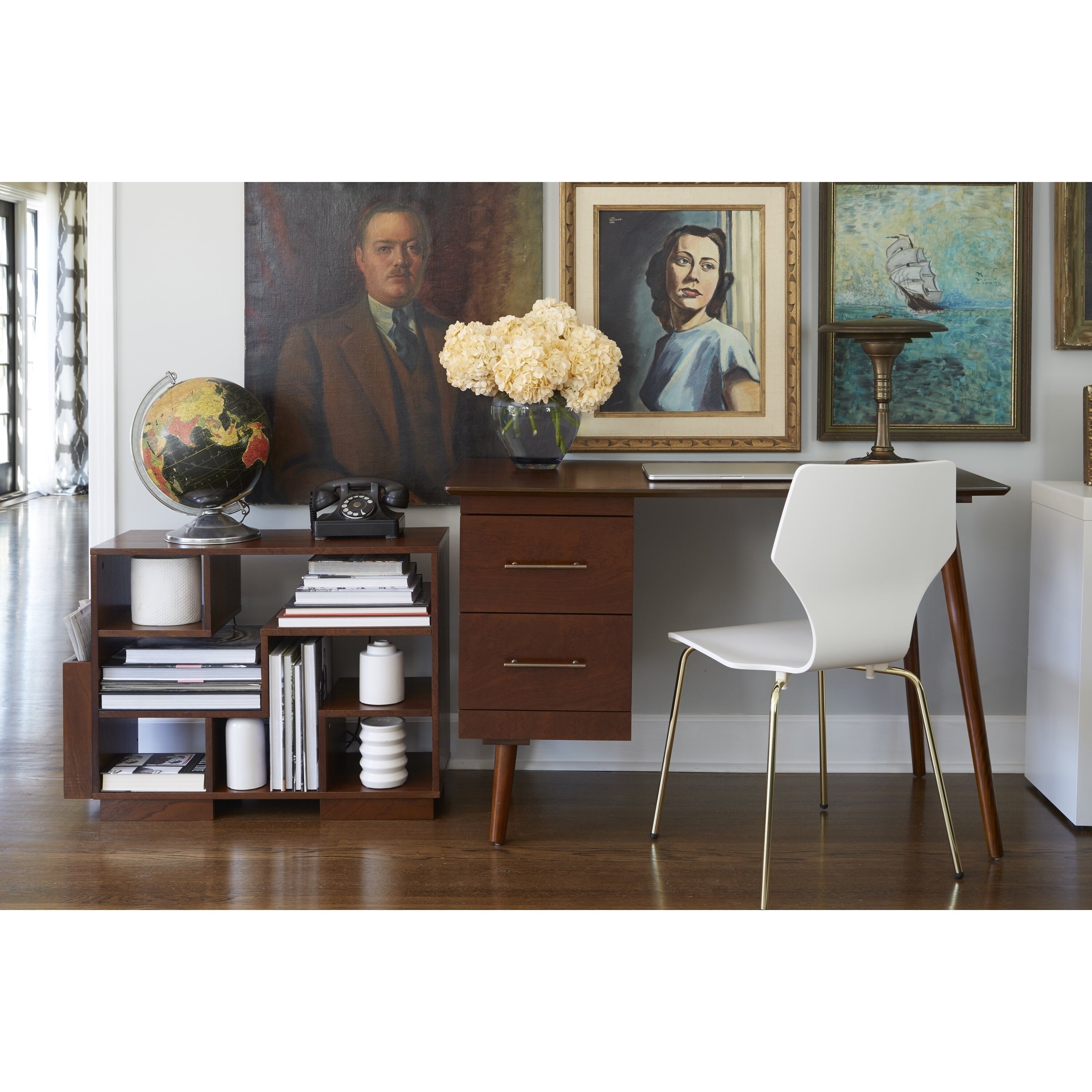 Angelo home mid century hot sale desk