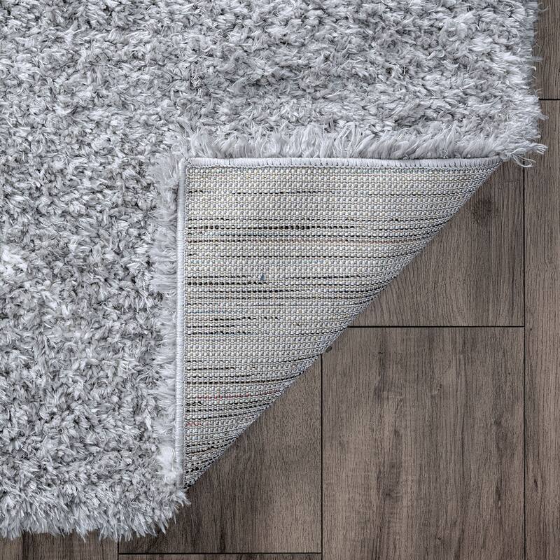 Heartfelt Shag Modern & Contemporary Diamond Indoor Area Rug