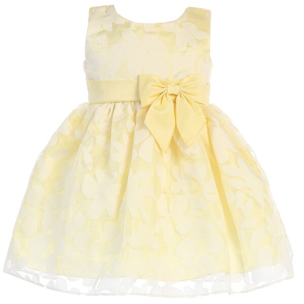 yellow easter dresses for babies