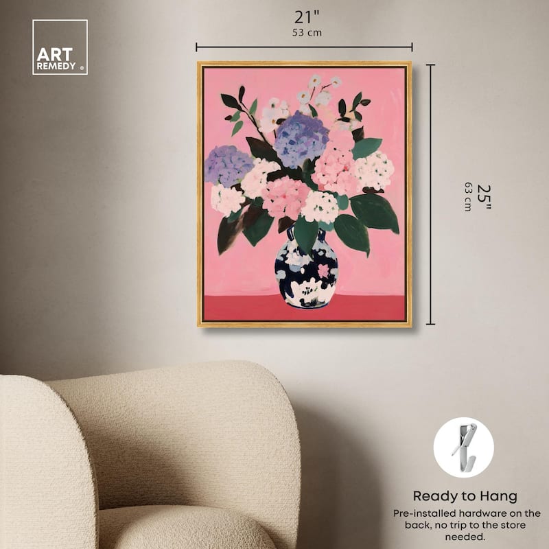 Flower Pot Dream I Canvas by Art Remedy