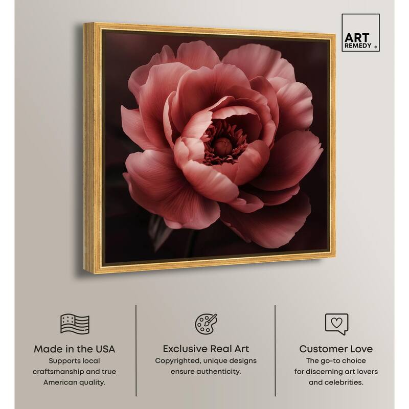 Velvety Richness II Canvas by Art Remedy