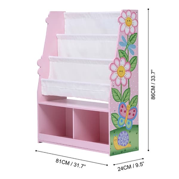 Fantasy Fields - Magic Garden Book Rack Storage Kids Display Bookshelf