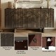 preview thumbnail 12 of 16, Clihome Modern Wood Storage Buffet Sideboard with 4 Doors