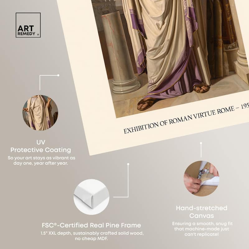 Visual Representation of Cicero Canvas by Art Remedy, Gallery Wrapped