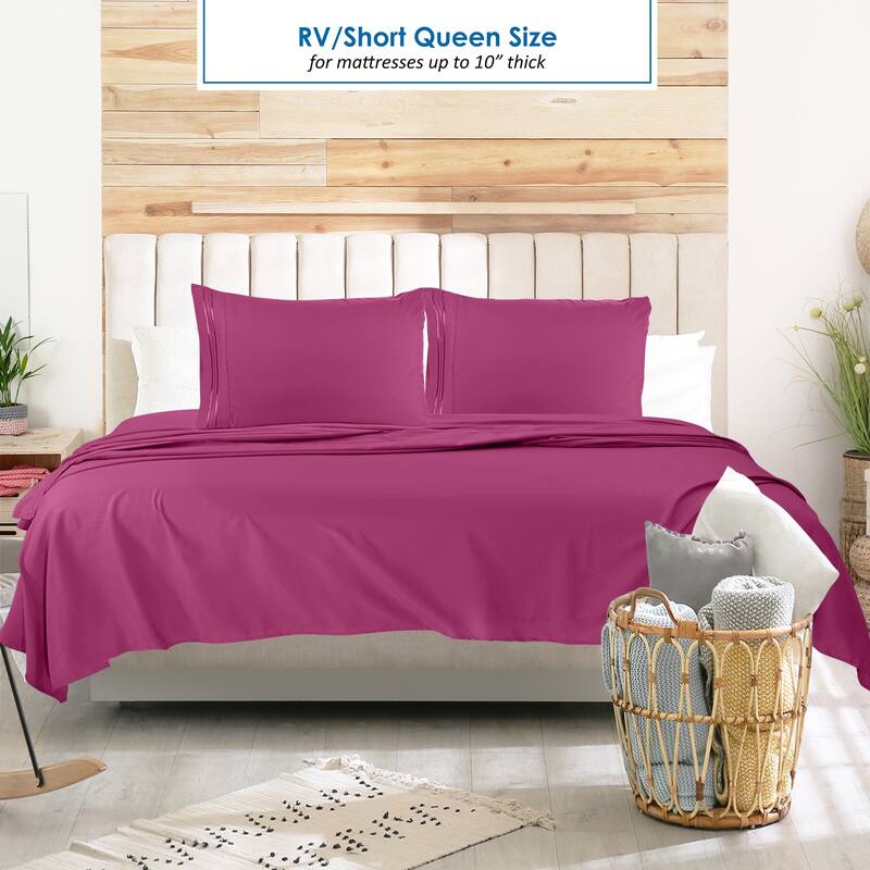 Empyrean Hotel Luxury 6 Piece Sheet Set - Super Soft Bedding Sheets & Pillowcases