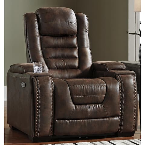 Game Zone Contemporary Power Recliner