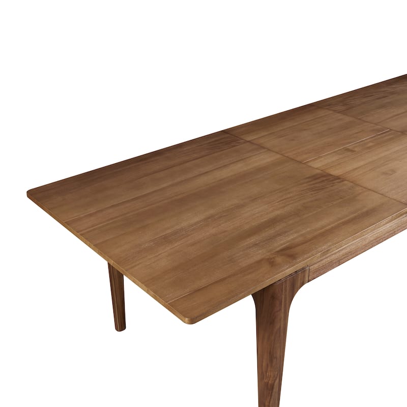 NPD Furniture Hereford 71-93" Extendable Acacia Wood Dining Table