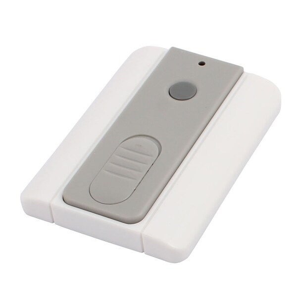 100 Meters Single Key Plastic Shell Battery Powered Remote Controller w Base