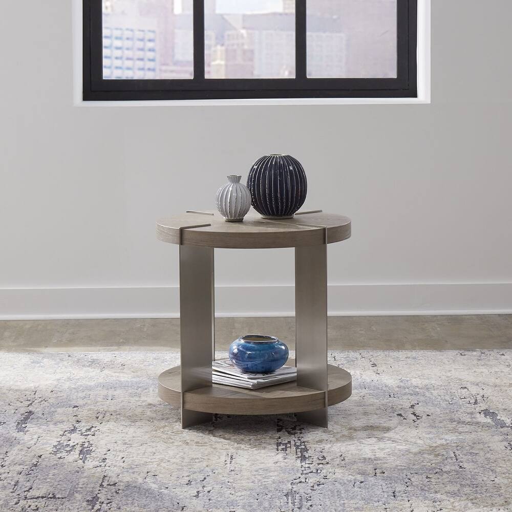 Liberty Furniture Harlow Round Cocktail Table, End Tables - Various Options