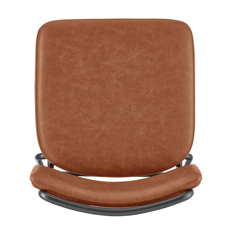 NPD Furniture Zander Faux Leather Counter Stool (Set of 4)
