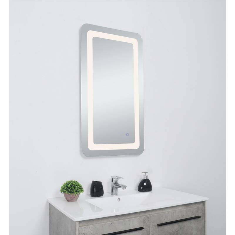 Elegant Lighting MRE32436 Genesis 24" W x 36" H Transitional