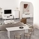 preview thumbnail 24 of 22, Manhattan Comfort Ella 47" Coffee Table