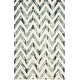 preview thumbnail 50 of 121, SAFAVIEH Dip Dye Marybeth Hand-tufted Wool Chevron Area Rug 6' x 9' - Ivory/Grey - Rectangle
