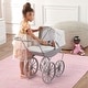 preview thumbnail 1 of 7, Badger Basket London Doll Pram - Executive Gray