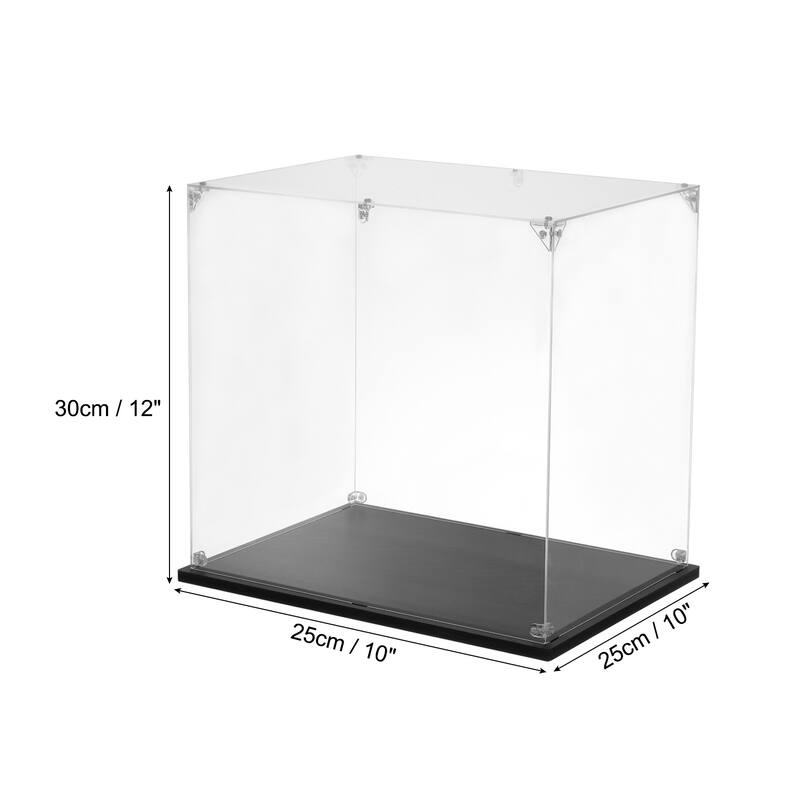 Acrylic Display Case, for Displaying Collectibles, Dolls, Model Car - 10"x10"x12"
