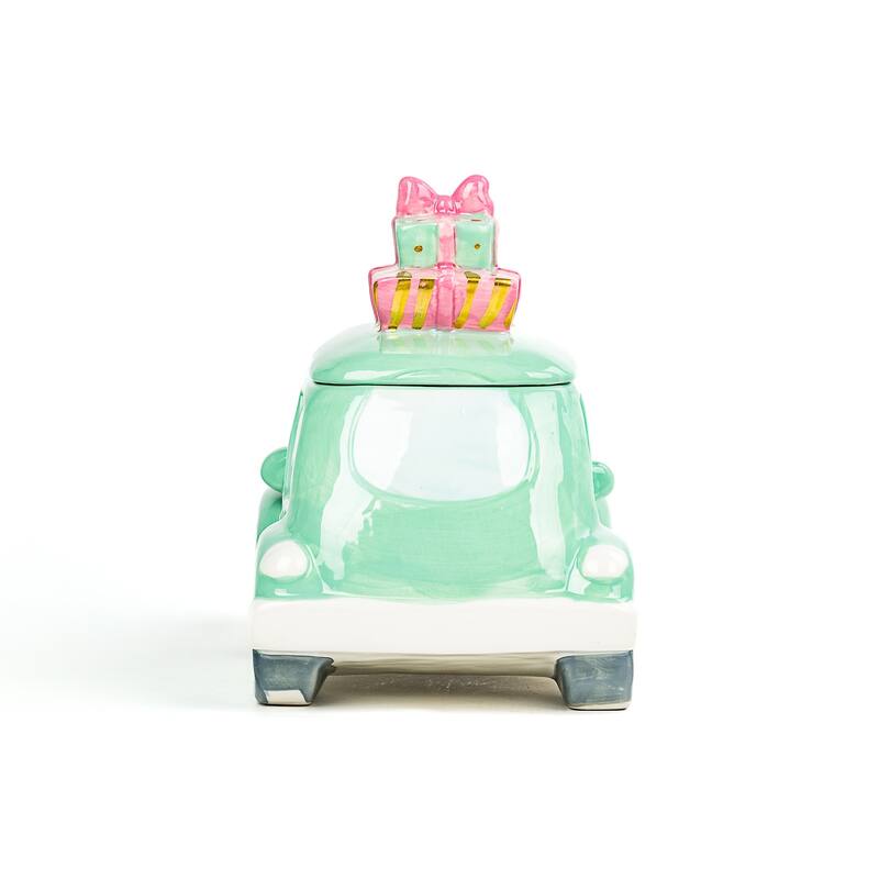 10 Strawberry Street Vintage Vehicle Christmas Canister