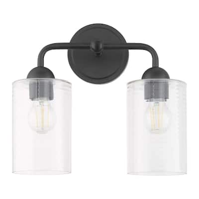 Quorum International 598-2 Charlotte 2 Light 14" Wide Vanity Light