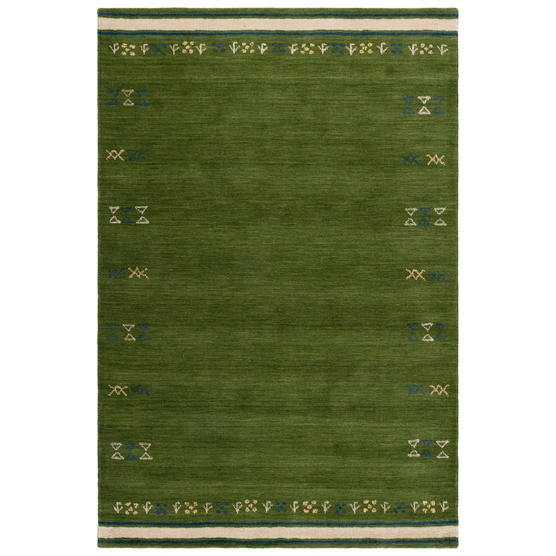 SAFAVIEH Handmade Himalaya Arusha Wool Rug - 6' x 9' - Green