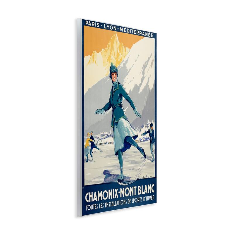Stupell Vintage Ice Skating Advertisement Wall Plaque Art Design By Marcus Jules