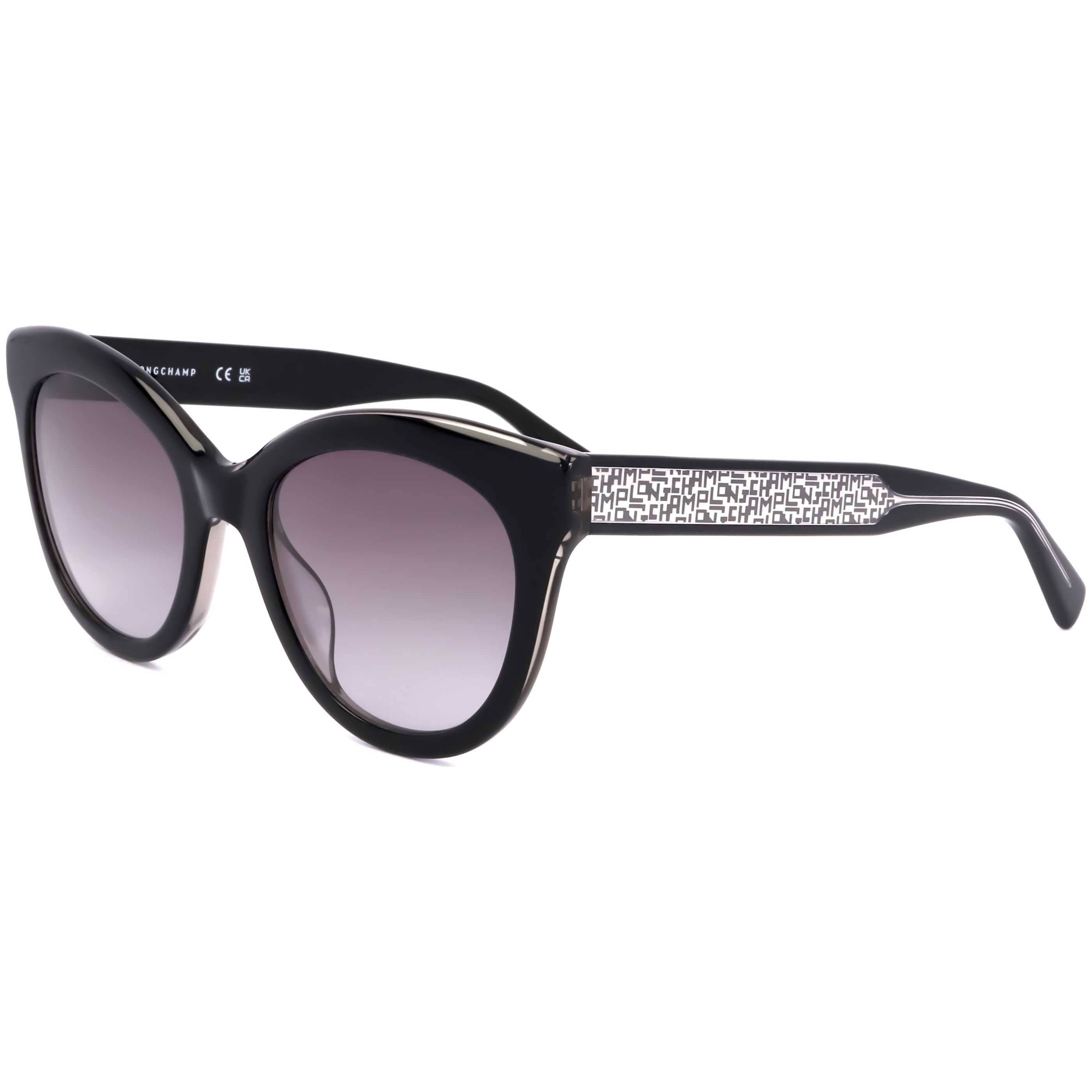 LONGCHAMP LO616S-005-56  Sunglasses Size 56mm 140mm 15mm EBONY Longchamp LO616S Womens Sunglasses | Bupa Optical main image 2