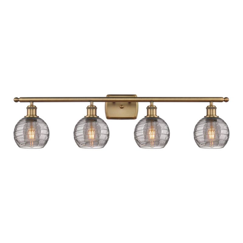 Innovations Lighting 516-4W 9 36 Athens Deco Swirl Vanity Athens Deco