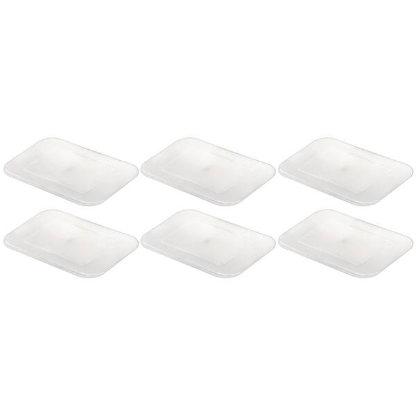 slide 2 of 2, Teacher Created Resources Plastic Letter Tray Lid, Clear, Pack of 6