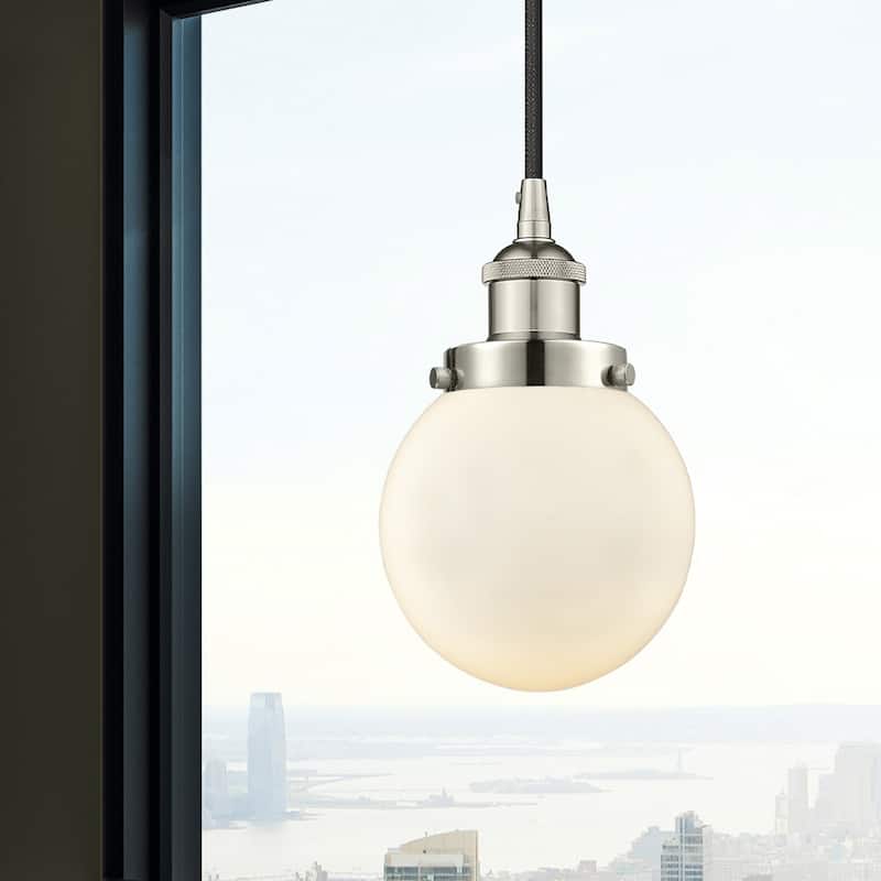 Innovations Lighting 616-1PH-10-6 Beacon Pendant Beacon 6" Wide Mini