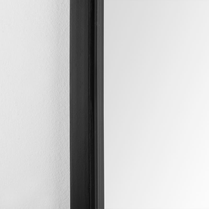 Giovanna Gold Metal Frame Ogee Arch Rectangular Wall Mirror (49" x 24")