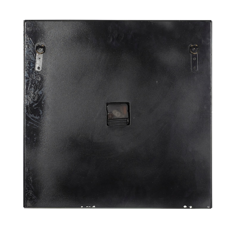 White MDF Glam Wall Clock No Theme 20 x 20 x 2