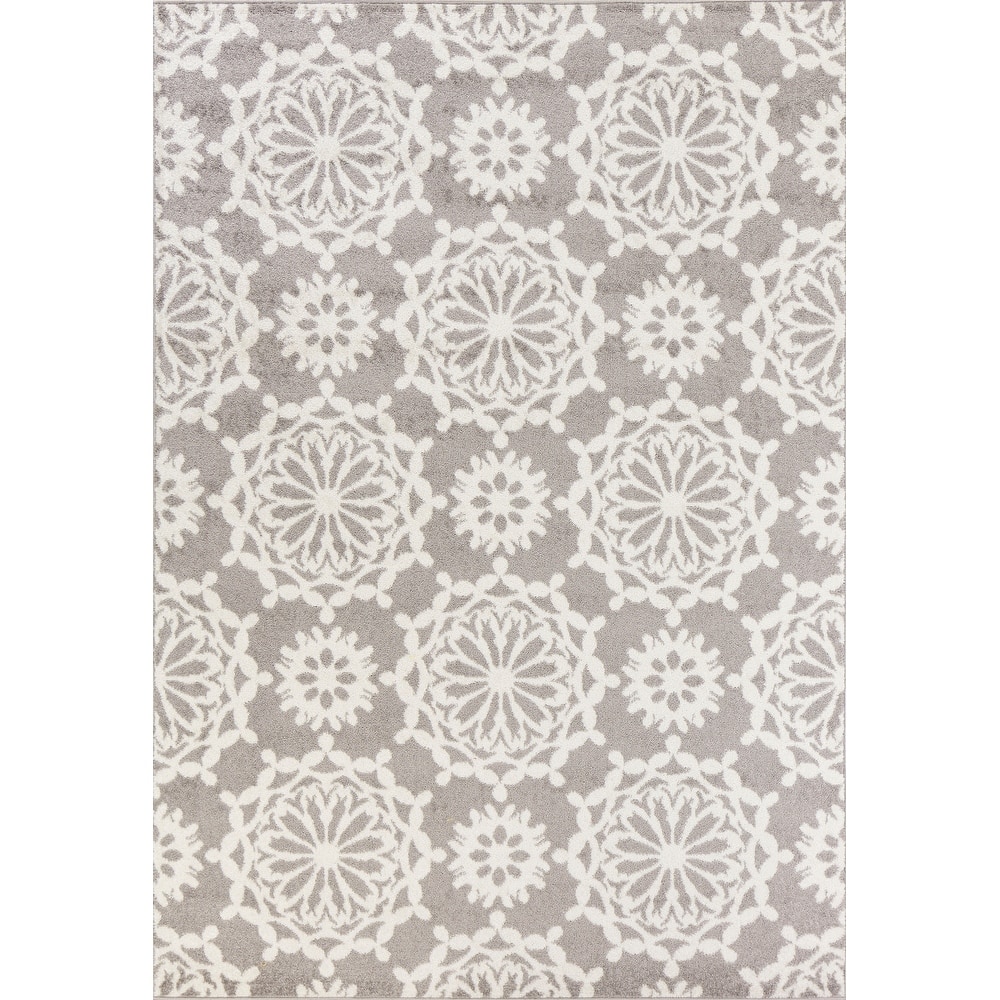 Carson Carrington Gotland Mid-Century Grey Rug