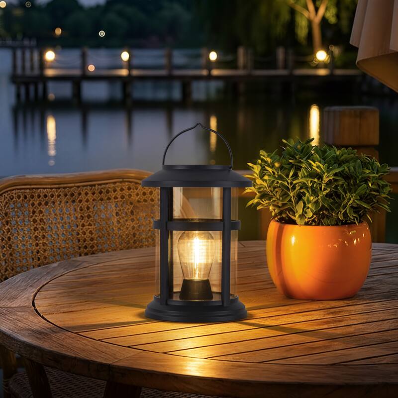 C Cattleya 4 Pack Outdoor Solar Lantern