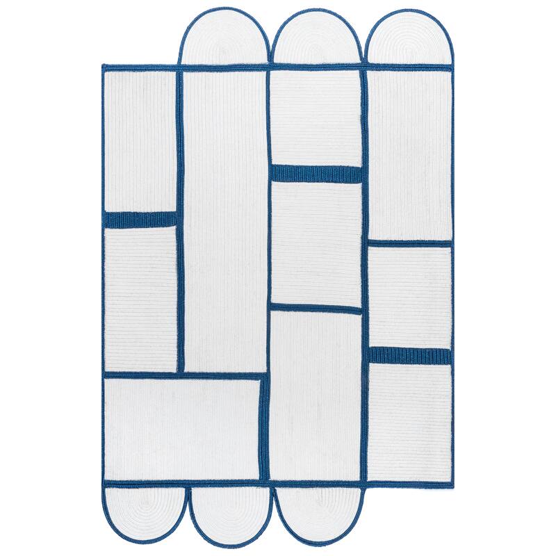 Nuloom Jolynn Modern Braided Shapes Indoor/Outdoor Area Rug