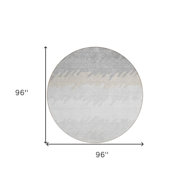 HomeRoots Striped Transitional Rectangle Outdoor Rug