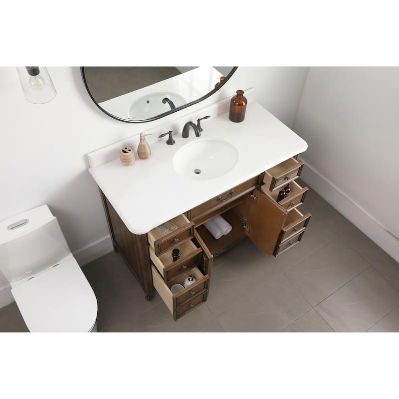 48" Bathroom Vanity Sink